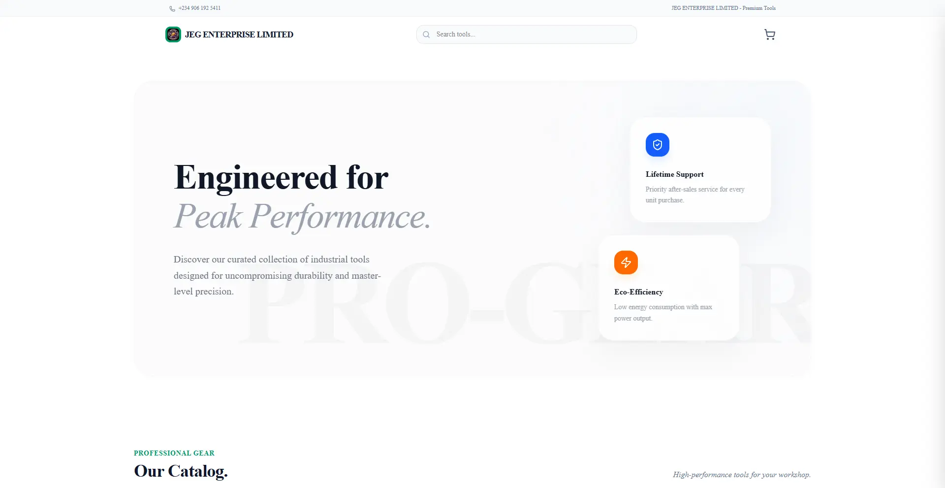 JEG-C Enterprises Limited Showcase